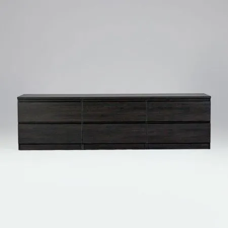 2.03.03.110.5 КАСТОР тумба 6 ящиков RU Дуб Венге