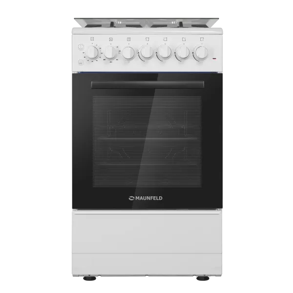 Газовая плита с электрической духовкой MAUNFELD MGC50EC02 Белый