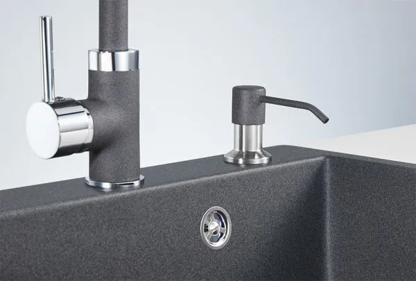 1403, ГРАФИТ (ЧЁРНО-СЕРЫЙ), ДОЗАТОР КУХОННЫЙ