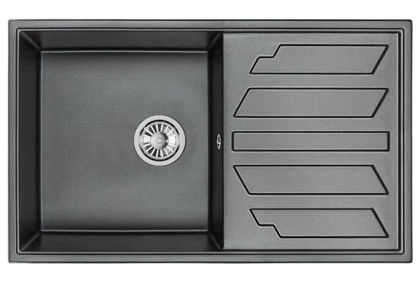 8601, АЛЮМИНИУМ, кухонная мойка, кварц