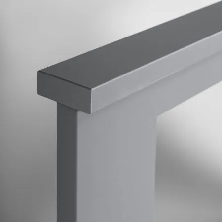 2.08.04.060.4 САГА кровать двойная 140х200 серая