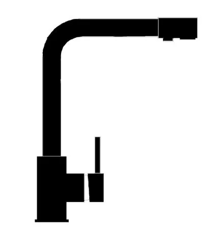 2301, ГРАФИТ, СМЕСИТЕЛЬ КУХОННЫЙ