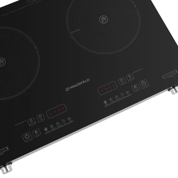 Электрическая стеклокерамическая плитка MAUNFELD EVCE.F592-BK Черный