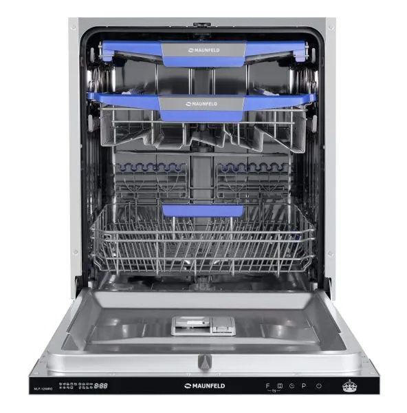 Посудомоечная машина с авто-открыванием MAUNFELD MLP-12IMRO Нержавеющая сталь
