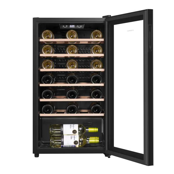 Винный шкаф MAUNFELD MFWC-85S34 Черный