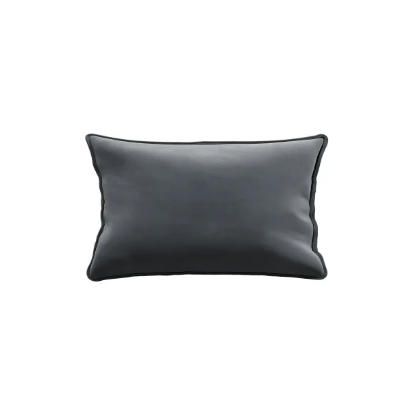 Портленд Декоративная подушка, серый, 30х50 см.
