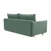 СКАНДИ Диван тканевый прямой мятный