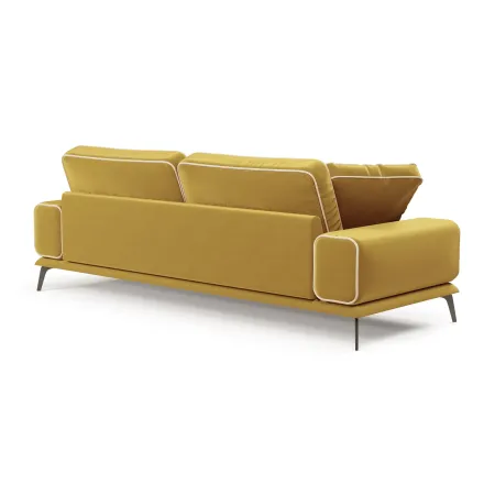 Солнечное побережье Диван прямой, медово-желтый