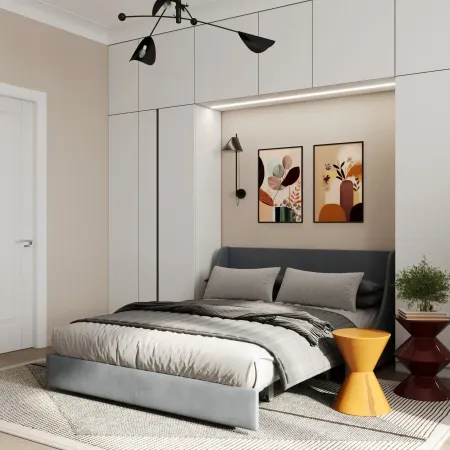 ТОКИО Диван прямой светло-серый, 160 ППУ