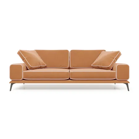 Солнечное побережье Диван прямой, персиковый