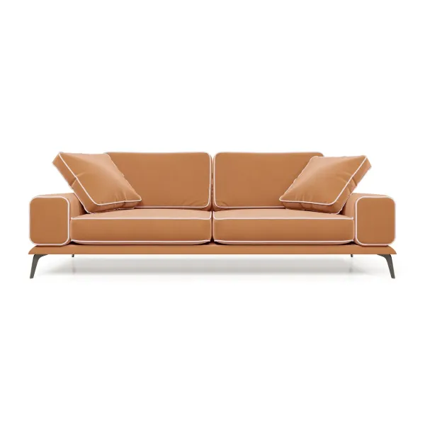 Солнечное побережье Диван прямой, персиковый