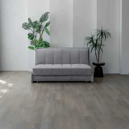 РИЧМОНД Складная кровать светло-серая, 145