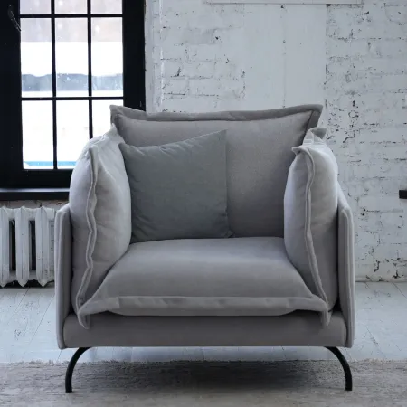 Облако комфорта Кресло, галечный серый