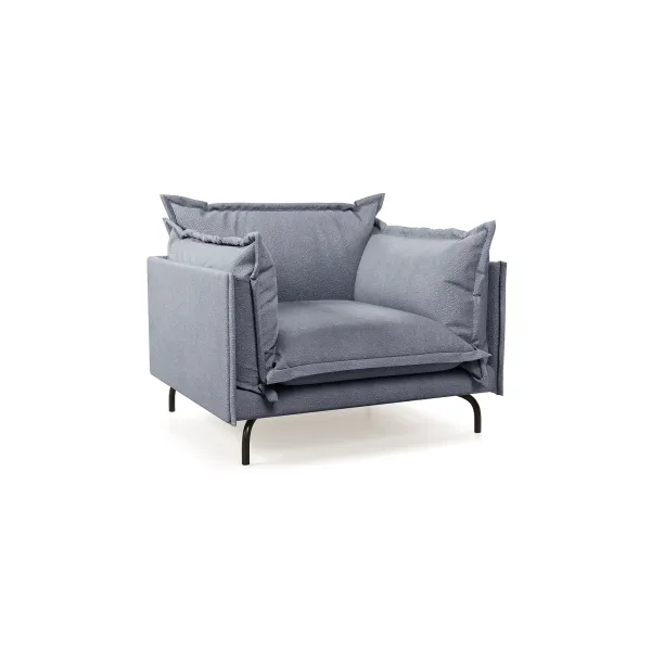 Облако комфорта Кресло, серо-синий