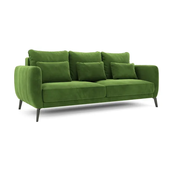 СЧАСТЛИВЫЙ ДЕНЬ Диван прямой, темно-оливковый