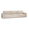 КОРСО XL Диван тканевый прямой бежевый