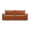 ПОРТЛЕНД Диван прямой терракотовый