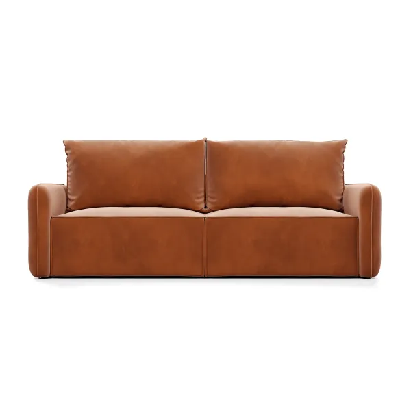 ПОРТЛЕНД Диван прямой терракотовый