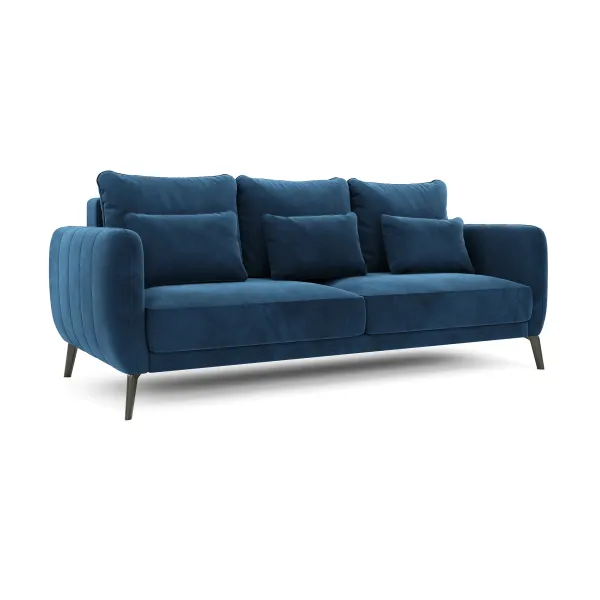 СЧАСТЛИВЫЙ ДЕНЬ Диван прямой, синий