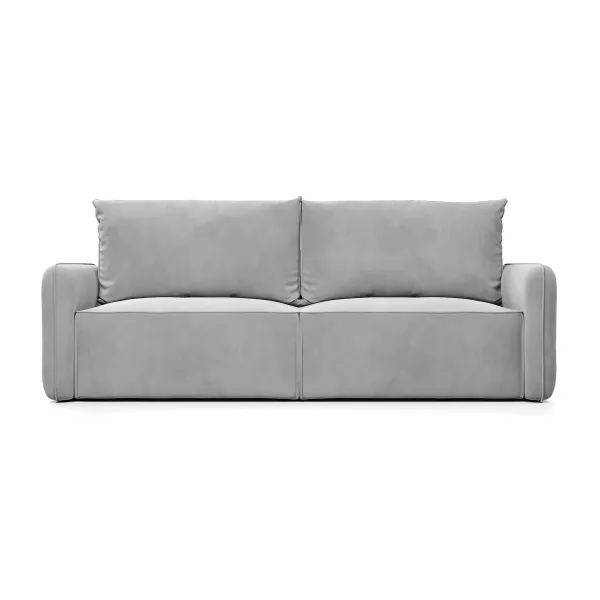 ПОРТЛЕНД Диван прямой светло-серый