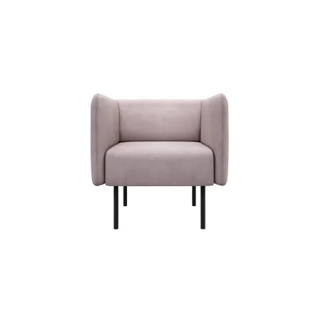 РИО Кресло тканевое розовое