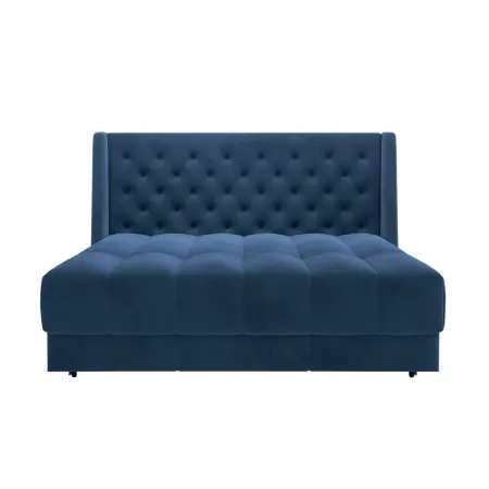 РИЧМОНД Складная кровать темно-синяя, 145