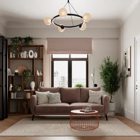 СЧАСТЛИВЫЙ ДЕНЬ Диван прямой, какао