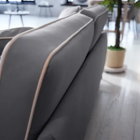 Солнечное побережье Диван угловой, галечный серый