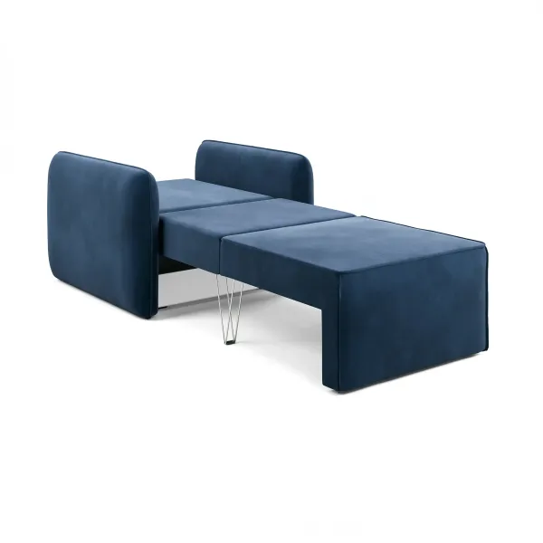 ПОРТЛЕНД Кресло-кровать синее