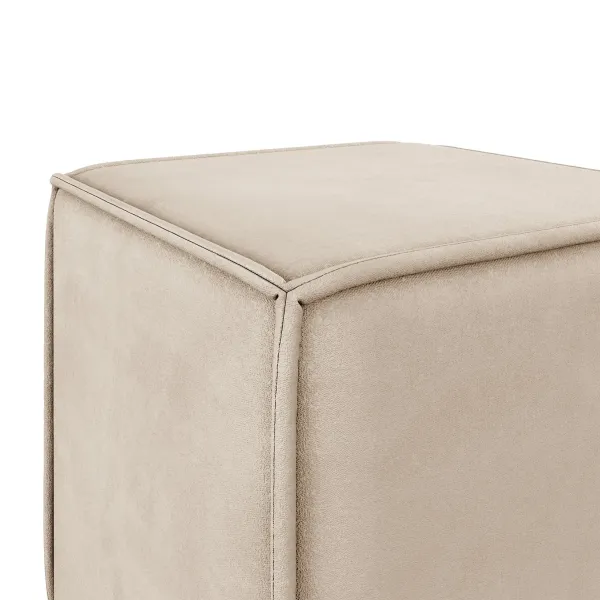 Маленькая радость Пуф квадратный бежевый