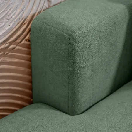 НОВЫЕ ЭМОЦИИ Диван угловой, темно-зеленый