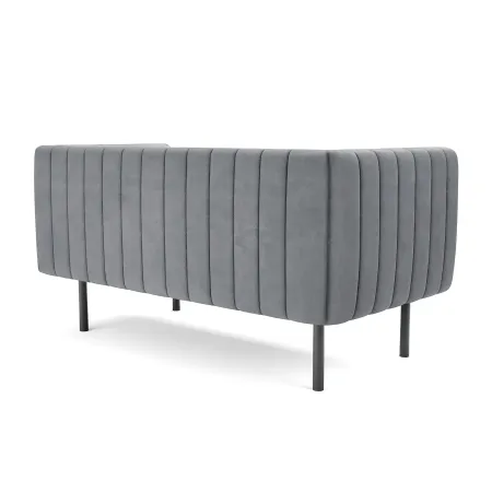 РИО Диван прямой светло-серый