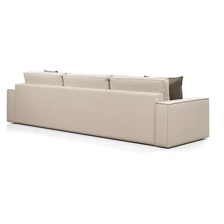 КОРСО XL Диван тканевый прямой бежевый