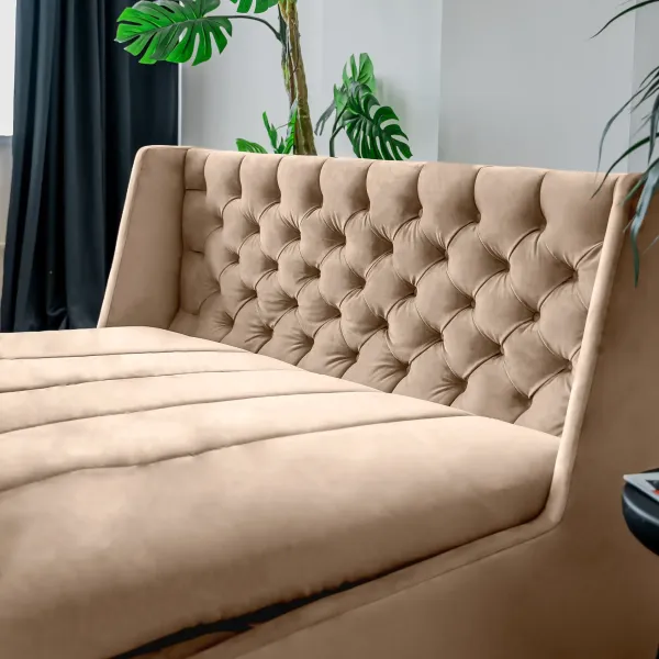 РИЧМОНД Складная кровать светло-бежевая, 200