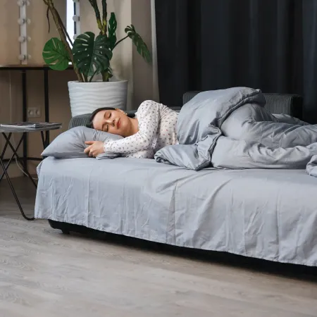 ДОЛГОЖДАННЫЙ ОТПУСК Диван угловой, графитовый