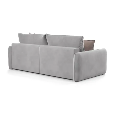 ПОРТЛЕНД Диван прямой светло-серый