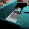 РИМИНИ Диван прямой изумрудный