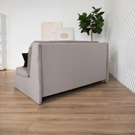 ВЕНЕЦИЯ Складная кровать серо-бежевая, 125