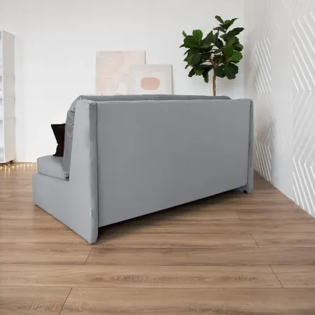 ВЕНЕЦИЯ Складная кровать светло-серая, 200