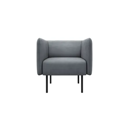 РИО Кресло тканевое светло-серое