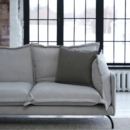 Облако комфорта Диван прямой, галечный серый