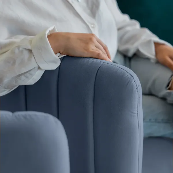 РИО Диван прямой синий