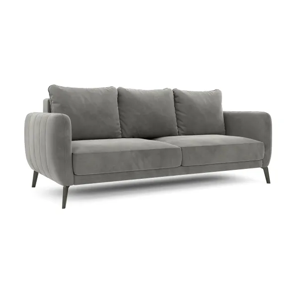 СЧАСТЛИВЫЙ ДЕНЬ Диван прямой, серый