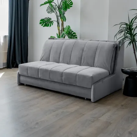 РИЧМОНД Складная кровать светло-серая, 145