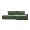 ПОРТЛЕНД Диван угловой с банкеткой зеленый