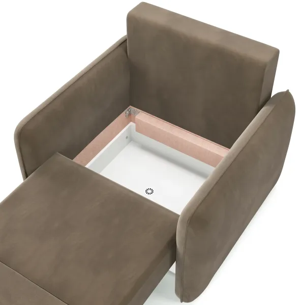 ПОРТЛЕНД Кресло-кровать бежевое