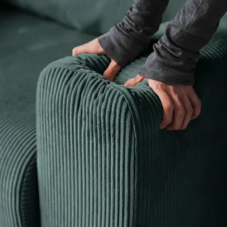 ДОЛГОЖДАННЫЙ ОТПУСК Диван угловой, изумрудный