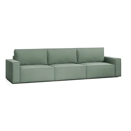 КОРСО XL Диван тканевый прямой темно-зеленый