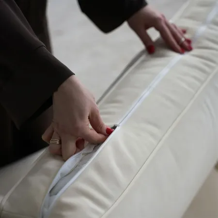 Хорошее настроение Диван прямой, молочный