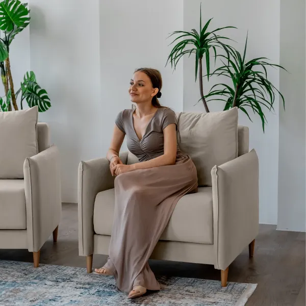 ЛУЧШИЙ ДРУГ Кресло-кровать бежевое